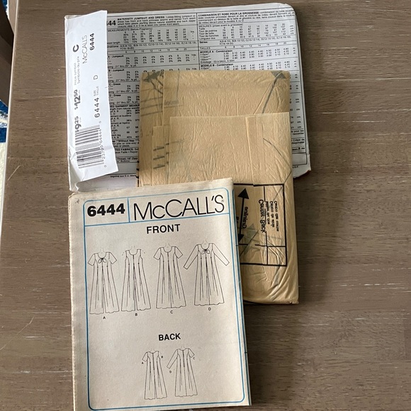 Maternity Sewing Pattern Bundle Vogue 9295 McCalls 6444 McCalls 7622 all Uncut - Picture 4 of 11